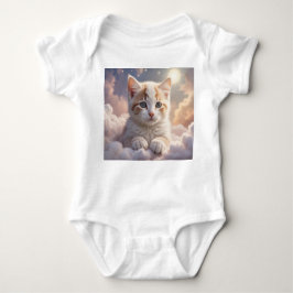 Kitten op de wolken T-shirt