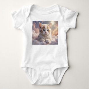 Kitten op de wolken T-shirt
