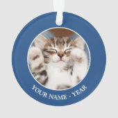 Kitten op mijn lab ornament (achterkant)