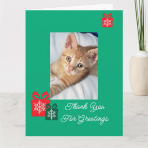 Kitten Oranje Foto Tekst Aanpassen Bedankkaart
