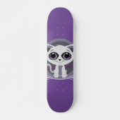 Kitten - Paars Persoonlijk Skateboard (Voorkant)