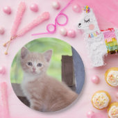 Kitten Papieren Bordje (Feest)