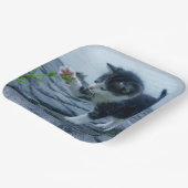 Kitten Papieren Bordje (Gebogen)