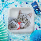 Kitten Papieren Bordje (Feest)