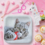 Kitten Papieren Bordje (Feest)