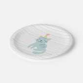 Kitten Party Papieren Bordje (Gekanteld)