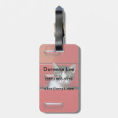 Kitten Peking Bagagelabel (Achterkant verticaal)