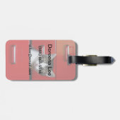 Kitten Peking Bagagelabel (Achterkant horizontaal)