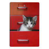 Kitten Peking Mini Klembord (Achterkant)