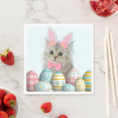 Kitten Photo Bunny Ears  Servet (Insitu)