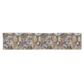 Kitten Photo Collage, Table Runner Korte Tafelloper (Horizontaal)