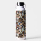 Kitten Photo Collage Waterfles (Voorkant)