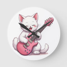 Kitten Playing Guitar
