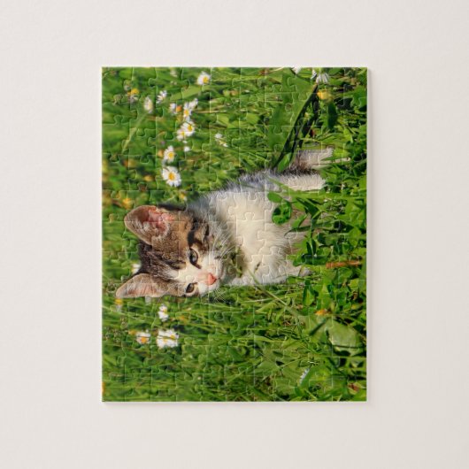 Kitten Puzzel Legpuzzel (Verticaal)