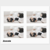 Kitten Rechthoekige Sticker (Vel)