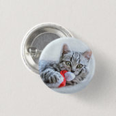 Kitten Ronde Button 3,2 Cm (Voorkant /achterkant)