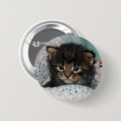 Kitten Ronde Button 5,7 Cm (Voorkant /achterkant)