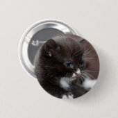 Kitten Ronde Button 5,7 Cm (Voorkant /achterkant)