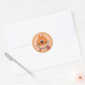 Kitten Ronde Sticker (Envelop)