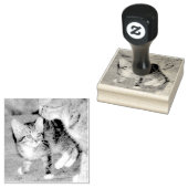Kitten Rubberstempel (Gestempeld)