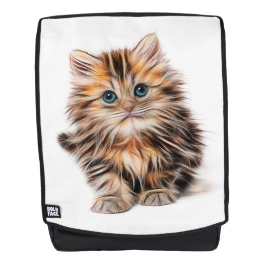 Kitten Rugtassen (Voorkant)