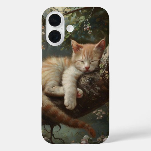 Kitten slapen in een boom  Case-Mate iPhone case (Achterkant)