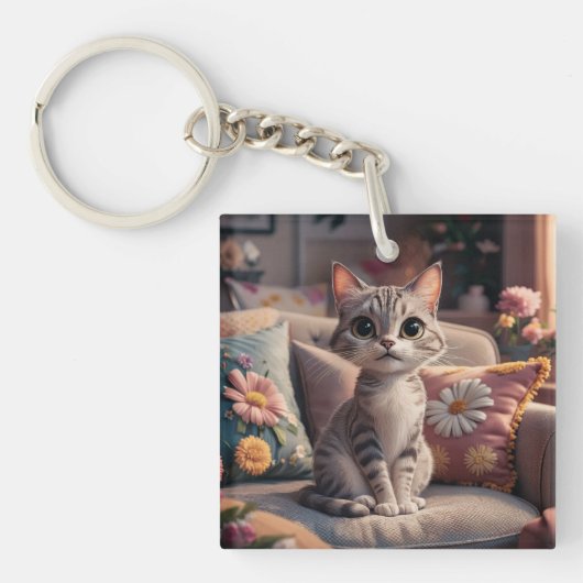 Kitten Sleutelhanger (voorkant)