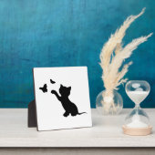 KITTEN SPELEN MET BUTTERFLIES FOTOPLAAT (Insitu)