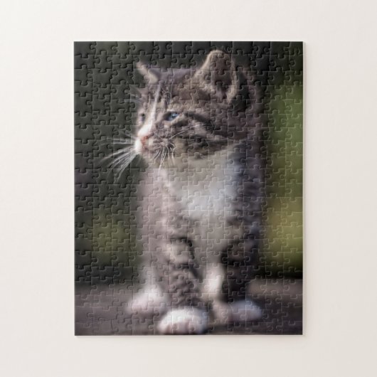 Kitten Standing Tall Legpuzzel (Verticaal)