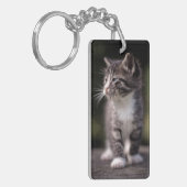 Kitten Standing Tall Sleutelhanger (Voorkant Links)