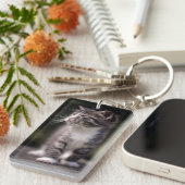 Kitten Standing Tall Sleutelhanger (Voorkant Rechts)