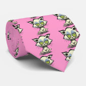 Kitten Stropdas (Opgerold)