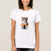 kitten sushi t-shirt (Voorkant)