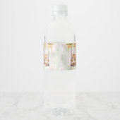 Kitten Swing Water Fles Label Waterfles Etiket (Achterkant)