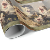 Kitten Symfonie door Julius Adam II Cadeaupapier (Rol Hoek)