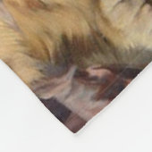 Kitten Symfonie door Julius Adam II Fleece Deken (Hoek)