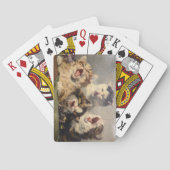 Kitten Symfonie door Julius Adam II Pokerkaarten (Achterkant)