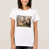 Kitten Symfonie door Julius Adam II T-shirt (Voorkant)