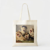 Kitten Symfonie door Julius Adam II Tote Bag (Voorkant)