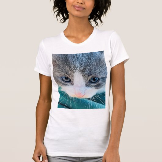 Kitten T-Shirt, Funny T-Shirt (Voorkant)