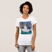 Kitten T-Shirt, Funny T-Shirt (Voorkant volledig)