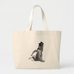 Kitten Tap Dancing Grote Tote Bag