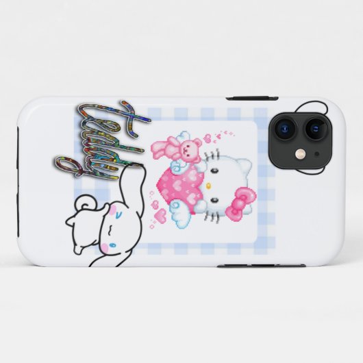 Kitten Teddy Case-Mate iPhone Case (Achterkant (horizontaal))