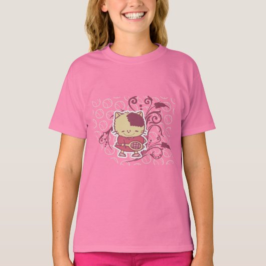 Kitten Tennis Tshirts en Gifts (Voorkant)