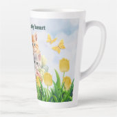 Kitten Theme Latte Mok (Rechts)