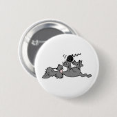 Kitten Tshirts en Gifts 219 Ronde Button 5,7 Cm (Voorkant /achterkant)