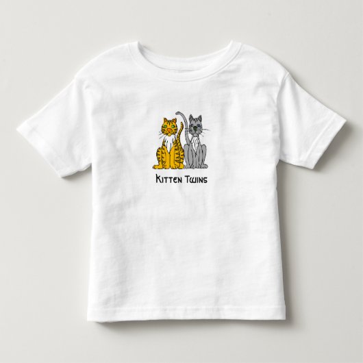 Kitten Twins T-Shirt (Voorkant)