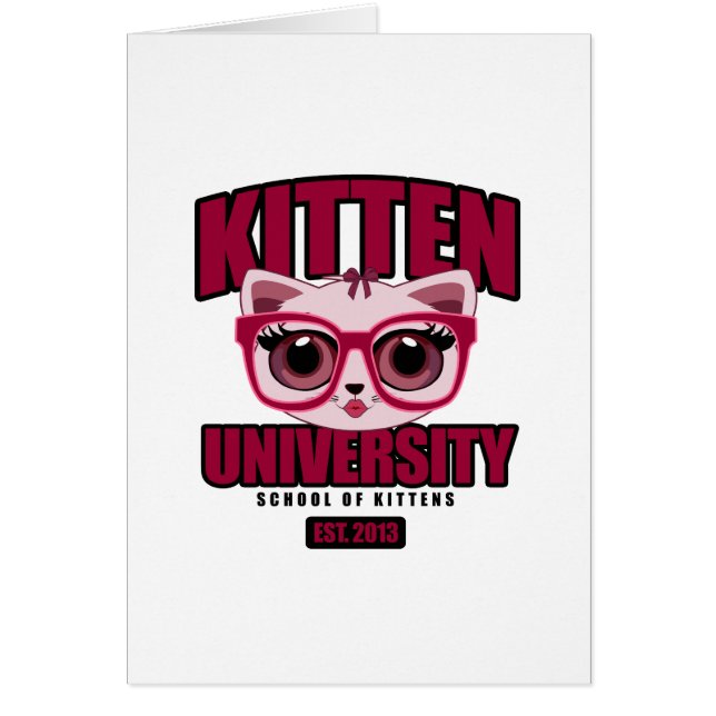 Kitten University - Roze (Voorkant)