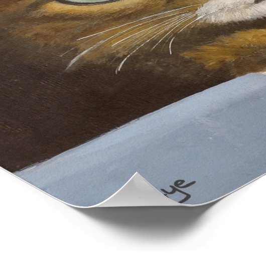 Kitten verbergen - Fine Art Print (Hoek)