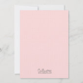 Kitten Verjaardagsuitnodiging (Schattigee Kitty Ca Kaart (Achterkant)